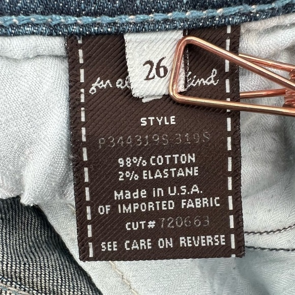 7 For All Mankind High Waist Boot Cut Jeans Size 26 Women’s - Picture 4 of 6